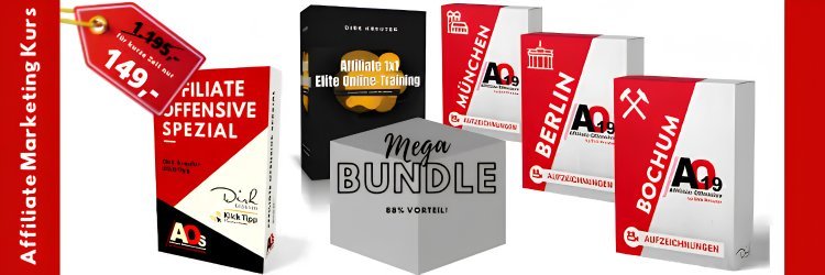 Affiliate Mega Starter Paket – Komplettübersicht